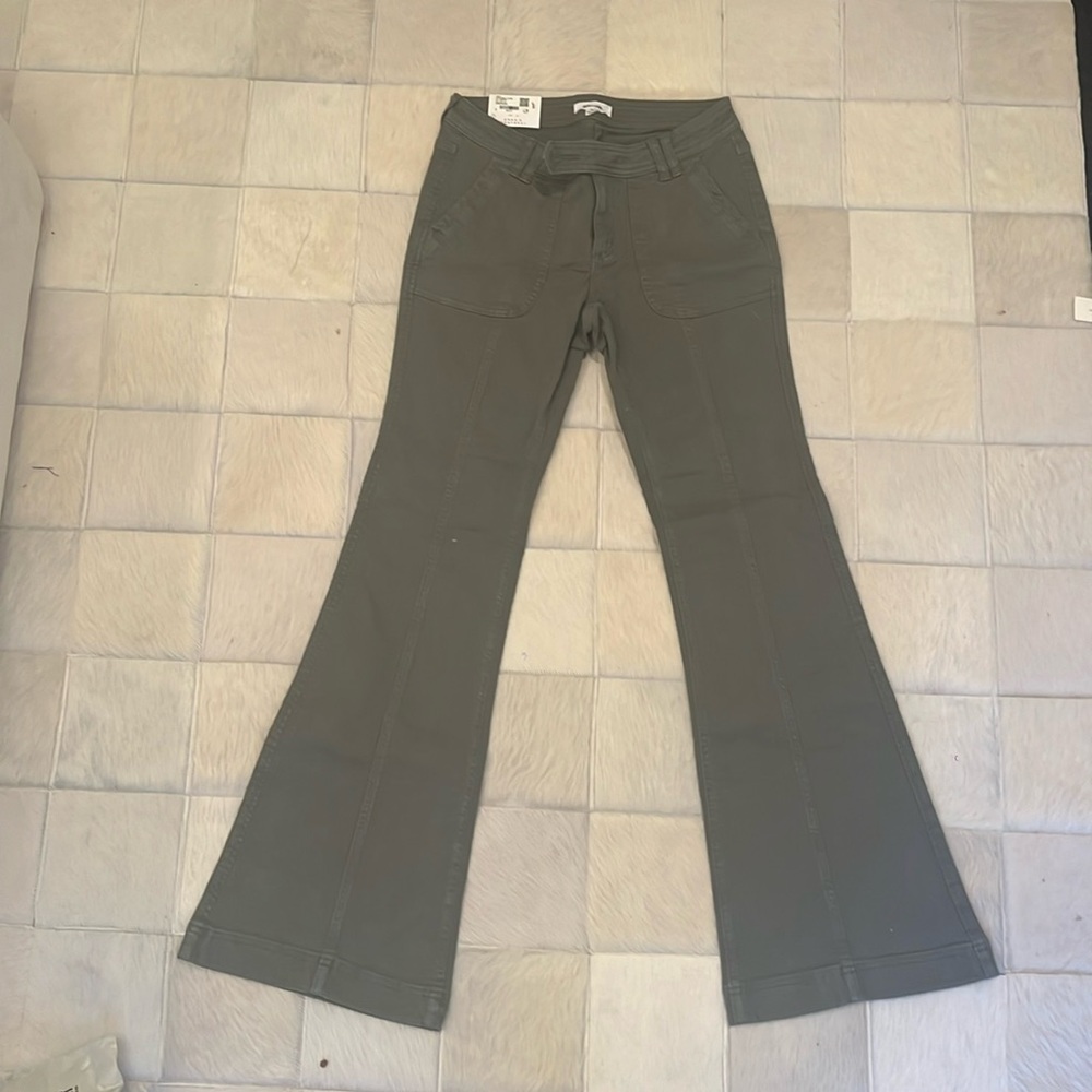 Garage Denim low rise flare